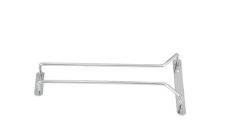 [WIN GHC-10] GLASS HANGER WIRE 10" CHROME