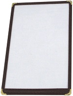 [WIN PMC-14K] MENU COVER SINGLE BLK 14"