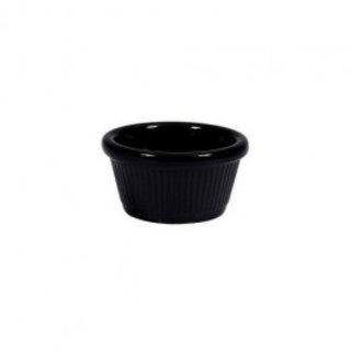 [WIN RFM-2K] RAMEKIN BLACK MELAMINE 2oz