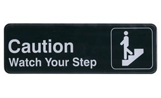 [WIN SGN-326] INFORMATION SIGN "CAUTION"