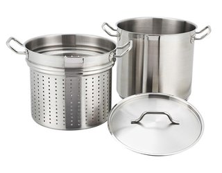 [WIN SSDB-12S] STEAMER/PASTA COOKER 12QT S/S