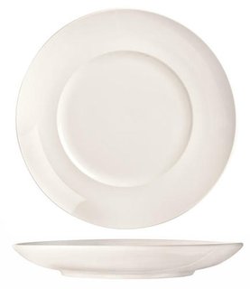 [LIBBEY BW-5208] PLATE COUPE 8" - DOZEN