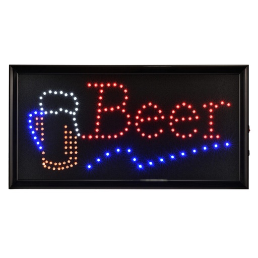 [ALP 497-14] LED SIGN "BEER"