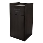 [ALP 476-MEO] WASTE RECEPTACLE OAK TBD