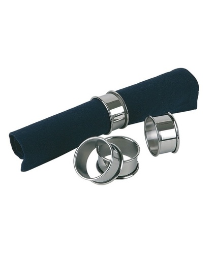 [APS 04446] NAPKIN RING S/S 4EA/SET