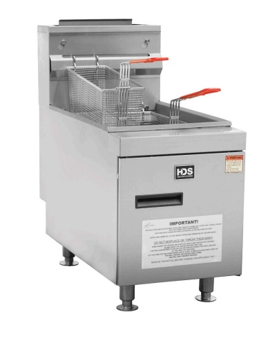 [HDS CGF-35] GAS FRYER 35LBS, COUNTERTOP