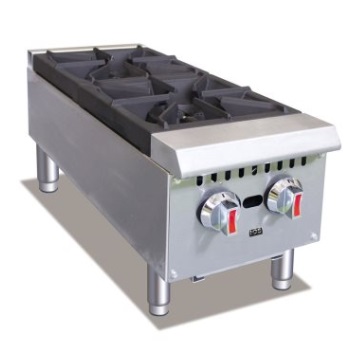 [HDS CTH-12] GAS RANGE 12", COUNTERTOP - 2 BURNER (30CM)