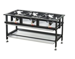 [HDS GROB-52] GAS RANGE 52" - 3 BURNER W/LEGS (132CM)