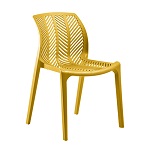 [INO SPY MUST WO] CHAIR SPYGA W/O ARM, MUSTARD