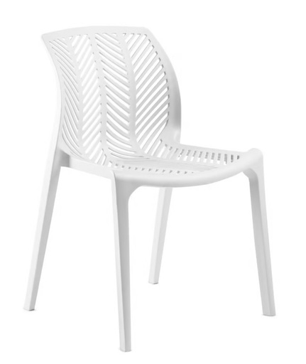 [INO SPY WHT WO] CHAIR SPYGA W/O ARM, WHITE