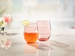 [LIBBEY 213-AG8N1P] STEMLESS WINE 15oz BLUSH - CASE OF 1 DOZEN
