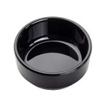 [TC 10312BK] MINI SERVER STACKING BOWL 3oz MELAMINE BLACK