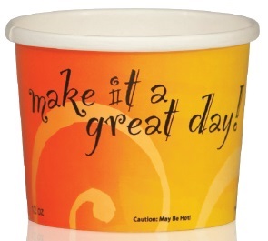[CUPS 16K-Pack] PAPER FOOD/SOUP CONTAINER 16oz - PACK OF 25 EACH