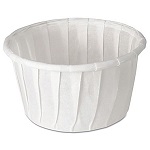 [CUPS PC100-PAPER-Pack] PAPER PORTION CUP PLEATED  1oz - PACK OF 250 EACH