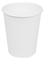 [CUPS PE-SW10 WHITE-Pack] HOT/COLD PAPER CUP 10oz WHITE - PACK OF 50 EACH