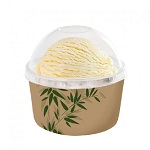 [GDP 217.59-Pack] FEEL GREEN ICE CREAM TUB 5oz/150ml - PACK OF 50 EACH
