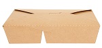 [GDP 252.30-Pack] KRAFT FOLDING BOX 2-COMPARTMENT TBD - PACK OF 50 EACH