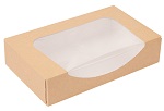 [GDP 253.39-Pack] SUSHI WINDOW BOX 'THEPACK' XL - PACK OF 50 EACH