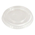 [LIDS PC PLASTIC-Pack] LID PLASTIC FOR 2-4oz PORTION CUP - PACK OF 100 EACH