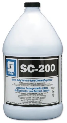 [SPAR 220004-4.0] SC-200 INDUSTRIAL CLEANER 1 GALLON - CASE OF 4 EACH