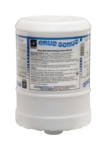[SPAR 281004-4.0] GRUB SCRUB FLAT TOP 1 GALLON - CASE OF 4 EACH