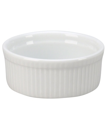 [VER ARG-60-Each] SOUFFLE BOWL FLUTED 12oz - EACH 