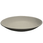 [VER E-23-S-12.0] DEEP PASTA PLATE 11.5" STONE - DOZEN