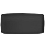 [VER E-R12-O-12.0] RECTANGLE PLATE 10.5X4.75" ONYX - DOZEN