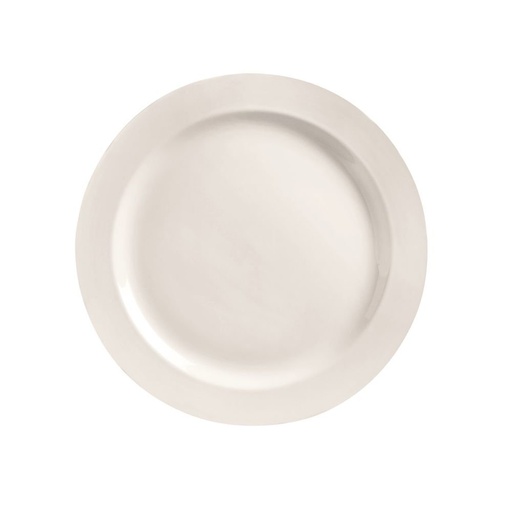 [LIBBEY BW-1100-Each] ROUND FLAT PLATE 12" TBD - EACH 