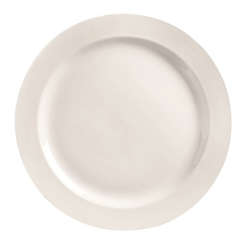 [LIBBEY BW-1113-Each] ROUND FLAT PLATE 6.5" - EACH 