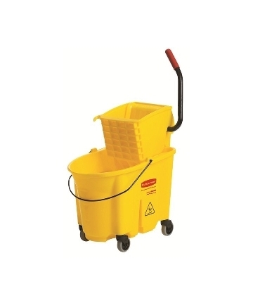 [RM 7580] MOP BUCKET + WRINGER YELLOW