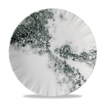 [CHUR ASMBAF581] SMOKE BLACK COUPE PLATE 10 3/4"