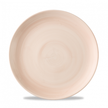 [CHUR CSCLEV101] STONECAST CANVAS CORAL EVOLVE COUPE PLATE 10.25"