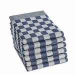 [DDDDD 85836] TEA TOWEL BLUE TBD - PACK OF 6 EACH
