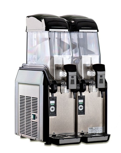 [ELM FCM2] FROZEN DISPENSER 6 GLN, DOUBLE - 110V, BLACK (2x12L)