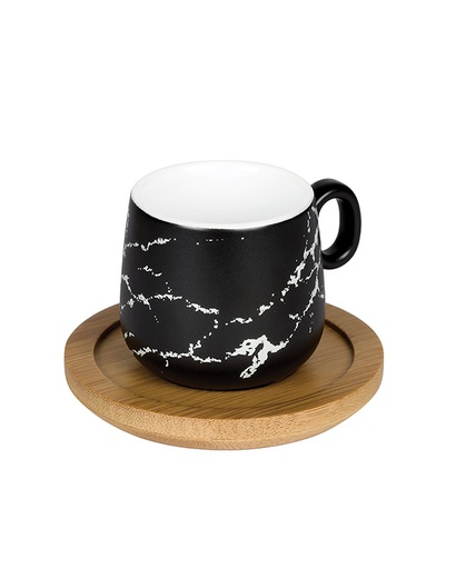 [SIM 051193] MARBRE CUP & SAUCER - SET