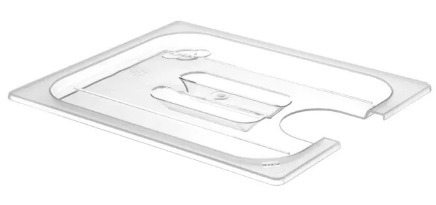 [HEN 864210] LID FOR CONTAINER GN 1/2 WITH SOUS VIDE STICK RECESS