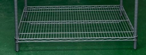 [HD WSZAEPS-2148] WIRE SHELF 21"x 48", ANTIMICROBIAL - PLATINUM SILVER EPOXY COATED 