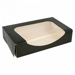 [GDP 252.26-Pack] SUSHI WINDOW BOX LARGE BLK - PACK OF 50 EACH 