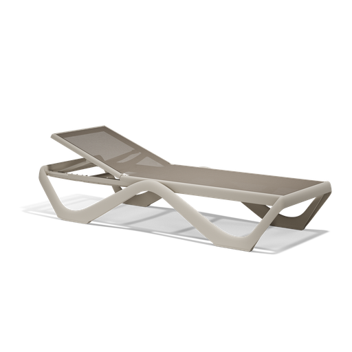 [FUR SUN LOUNGER LOVE ECRU] LOVE SUN LOUNGER, ECRU+TORTORA - EACH 