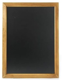[HEN 664032] WALL BLACKBOARD 40X60CM 
