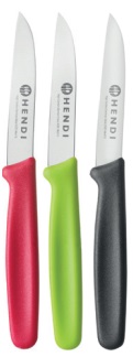 [HEN 841556] PARING KNIFE STRAIGHT RED