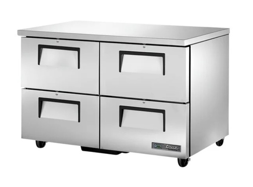 [TRUE TUC‐48D‐4‐HC] UNDERCOUNTER COOLER 48", 4 DRAWERS SS - 115V (14CFT) TBD