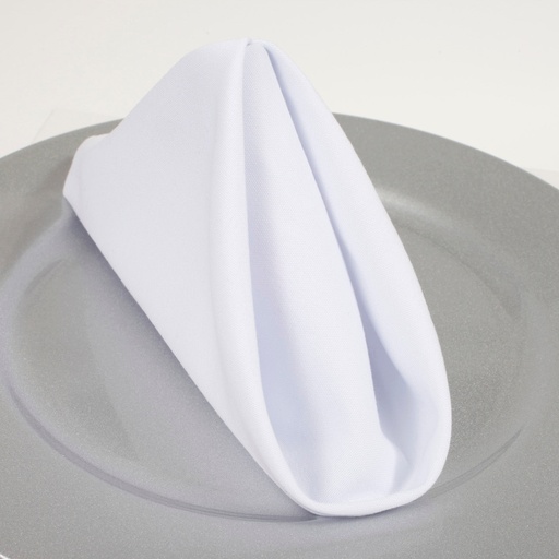 [FLOR 20X20 WHITE 6.8OZ] NAPKIN 20X20" WHITE 6.8oz - PACK OF 50 EACH 