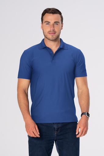 [CHW Z650-S ROY] MEN'S POLO SHIRT ROYAL - SIZE SMALL