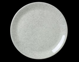 [STE 17610565] INK CRACKLE GREY COUPE PLATE 30CM (11 3/4") - EACH   