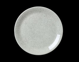[STE 17610566-12.0] INK CRACKLE GREY COUPE PLATE 25.25CM (10") - CASE OF 12 EACH