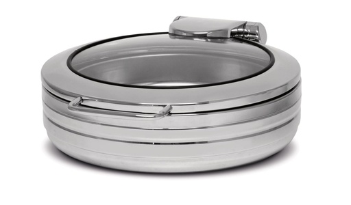 [PUJ P390001] CHAFING DISH ROUND GLASS TOP