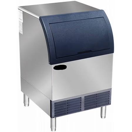[STAHL YR140-AP-161] ICE MACHINE W/BIN, HALF-DICED CUBE - 110V (140LBS/63KG) 