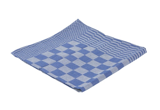[CLM 2020076] TEA TOWEL 65X65CM BLUE - PACK OF 6 EACH